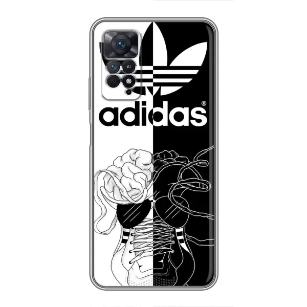 Чехол с рисунком «Adidas шнурки» для Xiaomi Redmi Note 11 Pro Чехол с рисунком «Adidas шнурки» для Xiaomi Redmi Note 11 Pro