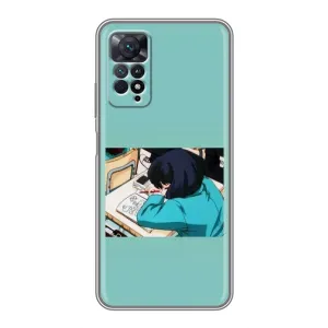 Чехол с персонажами АНИМЕ на Xiaomi Redmi Note 11 Pro (Аканэ Тэндо)
