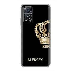 Іменні Чохли для Xiaomi Redmi Note 11 Pro (ALEXEY)