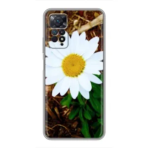 Чохол з ромашками на Xiaomi Redmi Note 11 Pro (Біла ромашка)