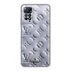 Текстурний Чохол Louis Vuitton для Редмі Нот 11 Про (Білий ЛВ)