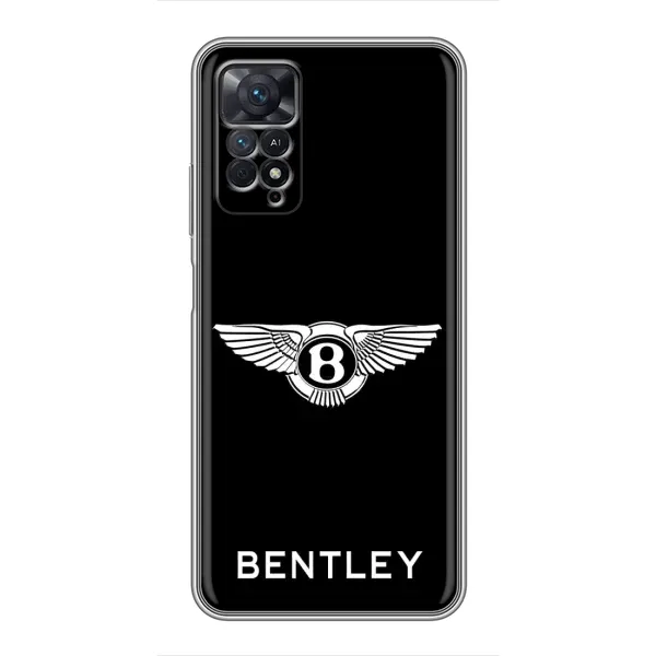 Чехол с рисунком «Logo Bentley» для Xiaomi Redmi Note 11 Pro Чехол с рисунком «Logo Bentley» для Xiaomi Redmi Note 11 Pro