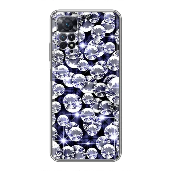Чехол с рисунком «Бриллианты» для Xiaomi Redmi Note 11 Pro Чехол с рисунком «Бриллианты» для Xiaomi Redmi Note 11 Pro