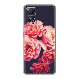 Чехлы с тематикой "ЦВЕТЫ" на Xiaomi Redmi Note 11 Pro (Бутоны)