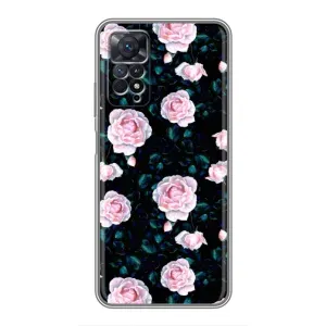Чехлы с принтом Розочки для Xiaomi Redmi Note 11 Pro (Чайные розы)