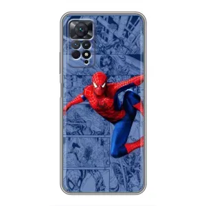 Силіконовий Чохол для Xiaomi Redmi Note 11 Pro (Людина павук)