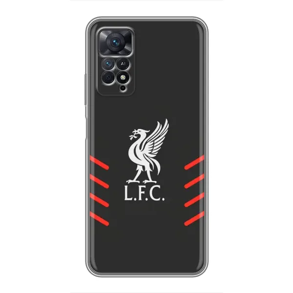 Чехол с рисунком «Эмблема Liverpool» для Xiaomi Redmi Note 11 Pro