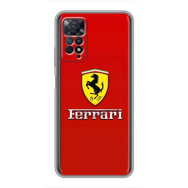 Чехол с рисунком «Ferrari Logo» для Xiaomi Redmi Note 11 Pro Чехол с рисунком «Ferrari Logo» для Xiaomi Redmi Note 11 Pro