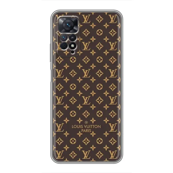 Чехол с рисунком «Фон Луи Виттон» для Xiaomi Redmi Note 11 Pro Чехол с рисунком «Фон Луи Виттон» для Xiaomi Redmi Note 11 Pro