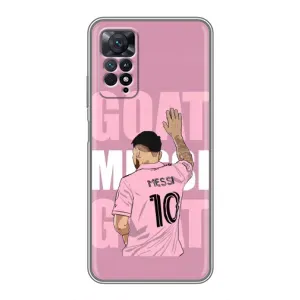 Чохли Лео Мессі в Маямі на Xiaomi Redmi Note 11 Pro (GOAT MESSI)