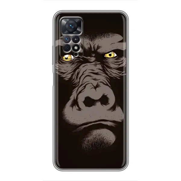 Чехол с рисунком «Горилла» для Xiaomi Redmi Note 11 Pro Чехол с рисунком «Горилла» для Xiaomi Redmi Note 11 Pro