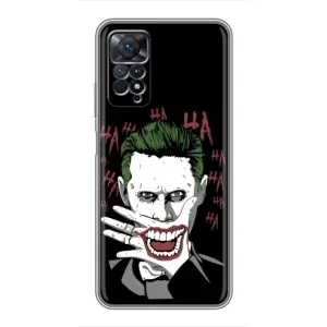 Чехлы с картинкой Джокера на Xiaomi Redmi Note 11 Pro (Hahaha)