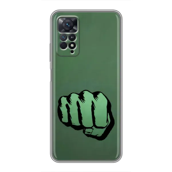 Чехол с рисунком «Халк» для Xiaomi Redmi Note 11 Pro Чехол с рисунком «Халк» для Xiaomi Redmi Note 11 Pro