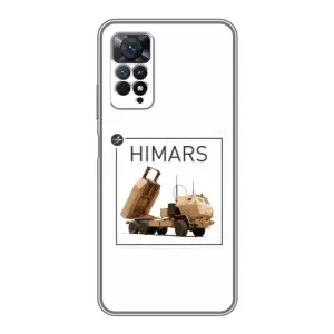 Чехлы на военную тематику для Xiaomi Redmi Note 11 Pro (HIMARS)