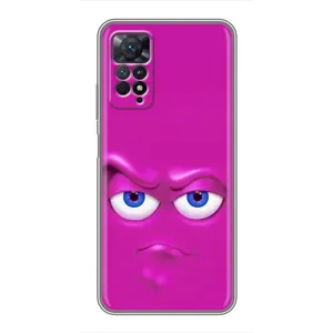 Чохли (ТПУ) (смішні стікери) для Xiaomi Redmi Note 11 Pro (Хитра мордочка)