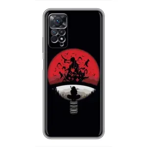 Чехлы с картинкой Итачи Учиха на Xiaomi Redmi Note 11 Pro (Итачи на черном)