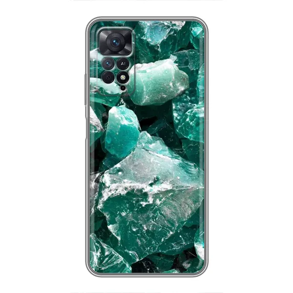 Чехол с рисунком «Изумруд» для Xiaomi Redmi Note 11 Pro Чехол с рисунком «Изумруд» для Xiaomi Redmi Note 11 Pro