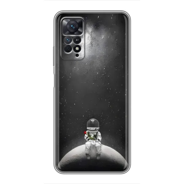 Чехол с рисунком «Космонавт романтик» для Xiaomi Redmi Note 11 Pro Чехол с рисунком «Космонавт романтик» для Xiaomi Redmi Note 11 Pro