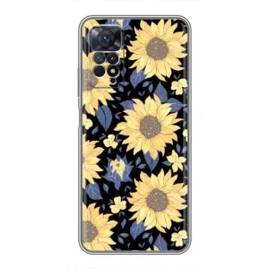 Чехлы с тематикой "ЦВЕТЫ" на Xiaomi Redmi Note 11 Pro (красивые цветы)