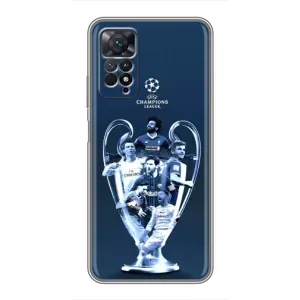 Чехлы с ТОП Футбольными клубами на Xiaomi Redmi Note 11 Pro (Кубок ЛЧ)