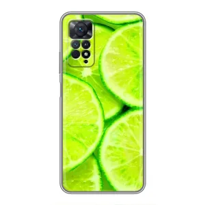 Чохол з зображенням смачної їжі для Xiaomi Redmi Note 11 Pro (Лайм)