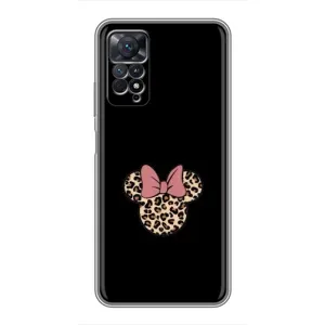 Чохол з леопардовим принтом на Xiaomi Redmi Note 11 Pro (Леопардова Мінні)