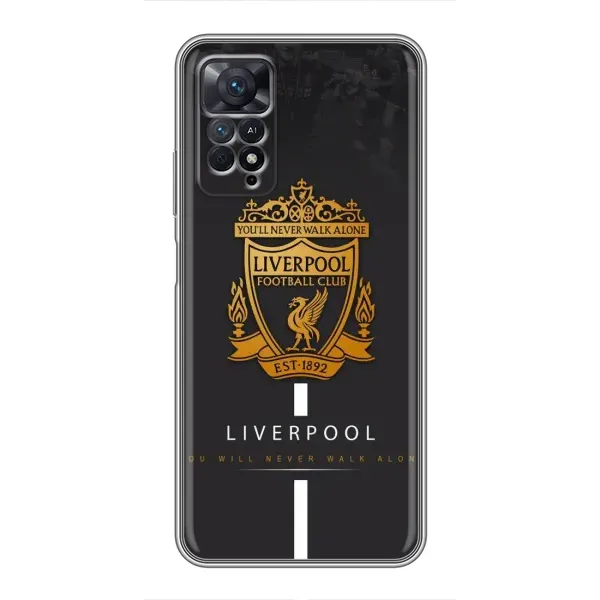 Чехол с рисунком «Liverpool» для Xiaomi Redmi Note 11 Pro
