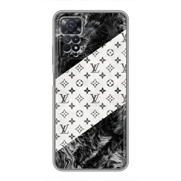 Чехол с рисунком «LV на белом» для Xiaomi Redmi Note 11 Pro Чехол с рисунком «LV на белом» для Xiaomi Redmi Note 11 Pro