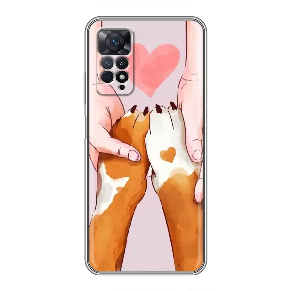 Чехол с рисунком «Любовь к собакам» для Xiaomi Redmi Note 11 Pro Чехол с рисунком «Любовь к собакам» для Xiaomi Redmi Note 11 Pro