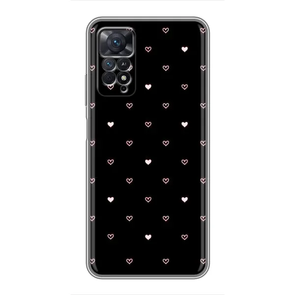 Чехол с рисунком «Маленькие сердечки» для Xiaomi Redmi Note 11 Pro Чехол с рисунком «Маленькие сердечки» для Xiaomi Redmi Note 11 Pro