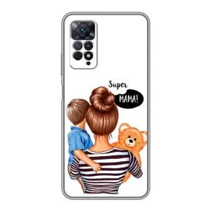 Чохли для МАМИ на Xiaomi Redmi Note 11 Pro (Мама і син)