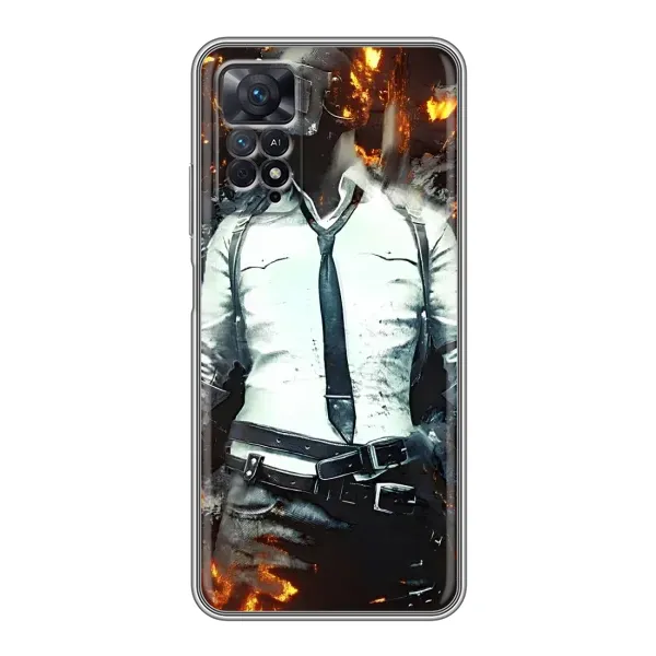 Чехол с рисунком «Man Пубг» для Xiaomi Redmi Note 11 Pro Чехол с рисунком «Man Пубг» для Xiaomi Redmi Note 11 Pro