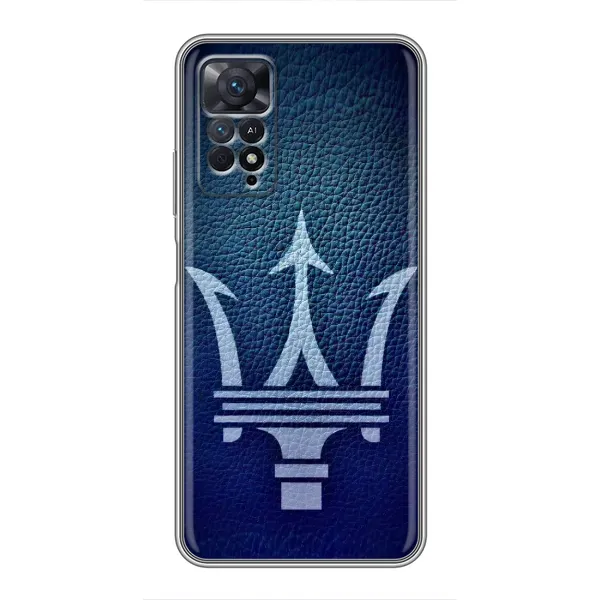 Чехол с рисунком «Лого Maserati» для Xiaomi Redmi Note 11 Pro Чехол с рисунком «Лого Maserati» для Xiaomi Redmi Note 11 Pro