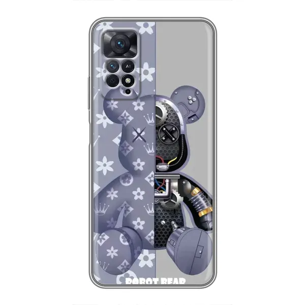 Чехол с рисунком «Медведь Louis Vuitton» для Xiaomi Redmi Note 11 Pro