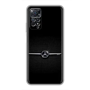 Силіконовий бампер з картинкою машини на Xiaomi Redmi Note 11 Pro (Mercedes)