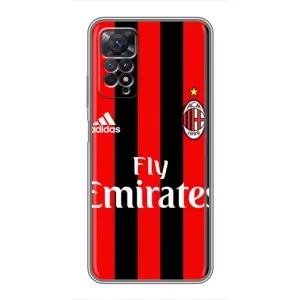 Чехлы с ТОП Футбольными клубами на Xiaomi Redmi Note 11 Pro (Milan)