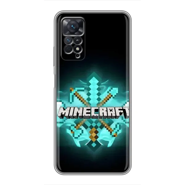 Чехол с рисунком «MineCraft 2» для Xiaomi Redmi Note 11 Pro