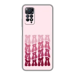 Чохли на день мами на Редмі Нот 11 Про (Напис мама)