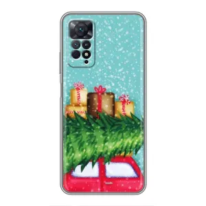 Чехол Новогодняя Елка на Xiaomi Redmi Note 11 Pro (Новогодние подарки)