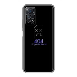 Чехол для программиста на Редми Нот 11 Про (Ошибка 404)