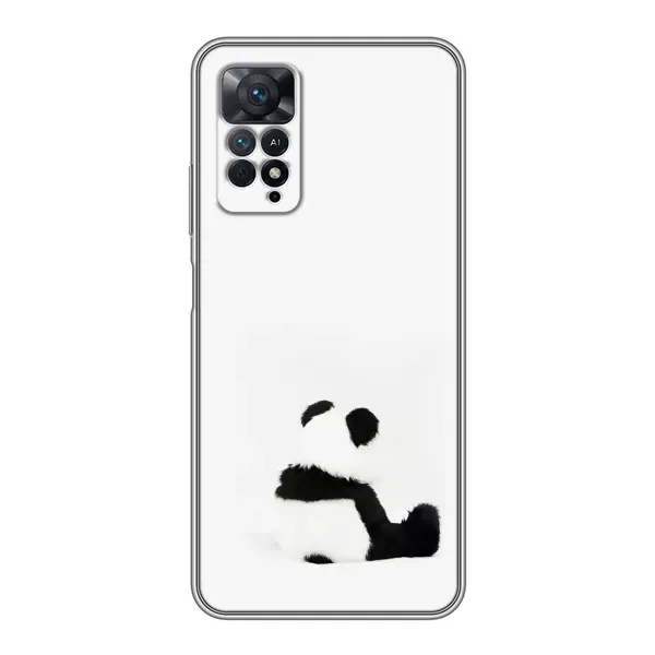 Чехол с рисунком «Панда обиделся» для Xiaomi Redmi Note 11 Pro Чехол с рисунком «Панда обиделся» для Xiaomi Redmi Note 11 Pro