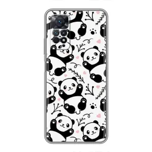 Чехлы с Пандами на Xiaomi Redmi Note 11 Pro (Пандочки)