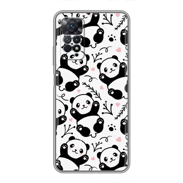 Чехол с рисунком «Пандочки» для Xiaomi Redmi Note 11 Pro Чехол с рисунком «Пандочки» для Xiaomi Redmi Note 11 Pro