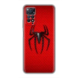 Чохол Супергерой Людина Павук на Xiaomi Redmi Note 11 Pro (Павук марвел)