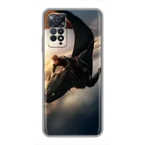 Чохол дракон Беззубик для Xiaomi Redmi Note 11 Pro (Політ Беззубика)