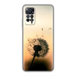 Силиконовый Чехол с одуванчиками на Xiaomi Redmi Note 11 Pro (Роздумаханый одуванчик)