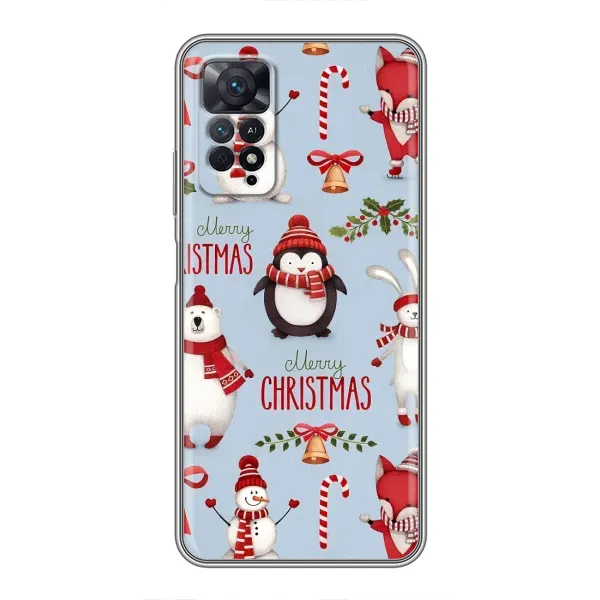 Чехол с рисунком «Рождественский» для Xiaomi Redmi Note 11 Pro Чехол с рисунком «Рождественский» для Xiaomi Redmi Note 11 Pro