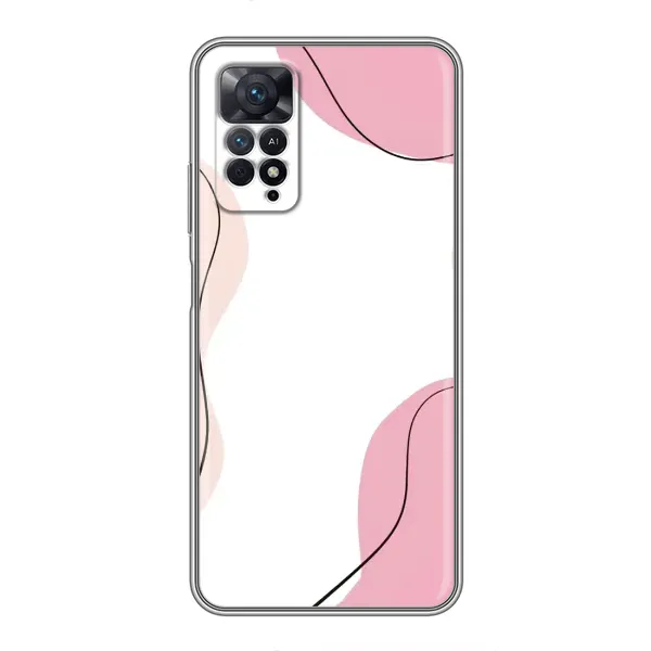 Чехол с рисунком «Розовый фон» для Xiaomi Redmi Note 11 Pro Чехол с рисунком «Розовый фон» для Xiaomi Redmi Note 11 Pro