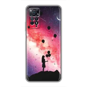 Силиконовые Чехлы Любимому человеку для Xiaomi Redmi Note 11 Pro (Шарики в небе)
