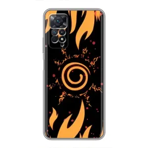 Купить Чехлы на телефон с принтом Anime для Xiaomi Redmi Note 11 Pro (Солнце Наруто)